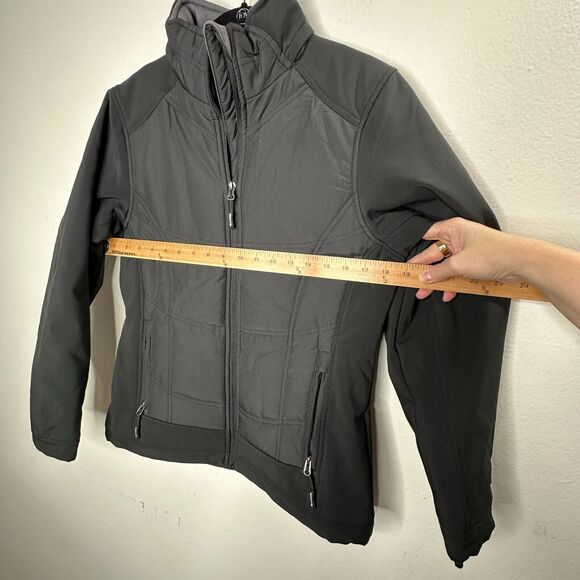 North End Sports Weather Technology Black High Collar Zip Jacket & Pockets S - Picture 13 of 13